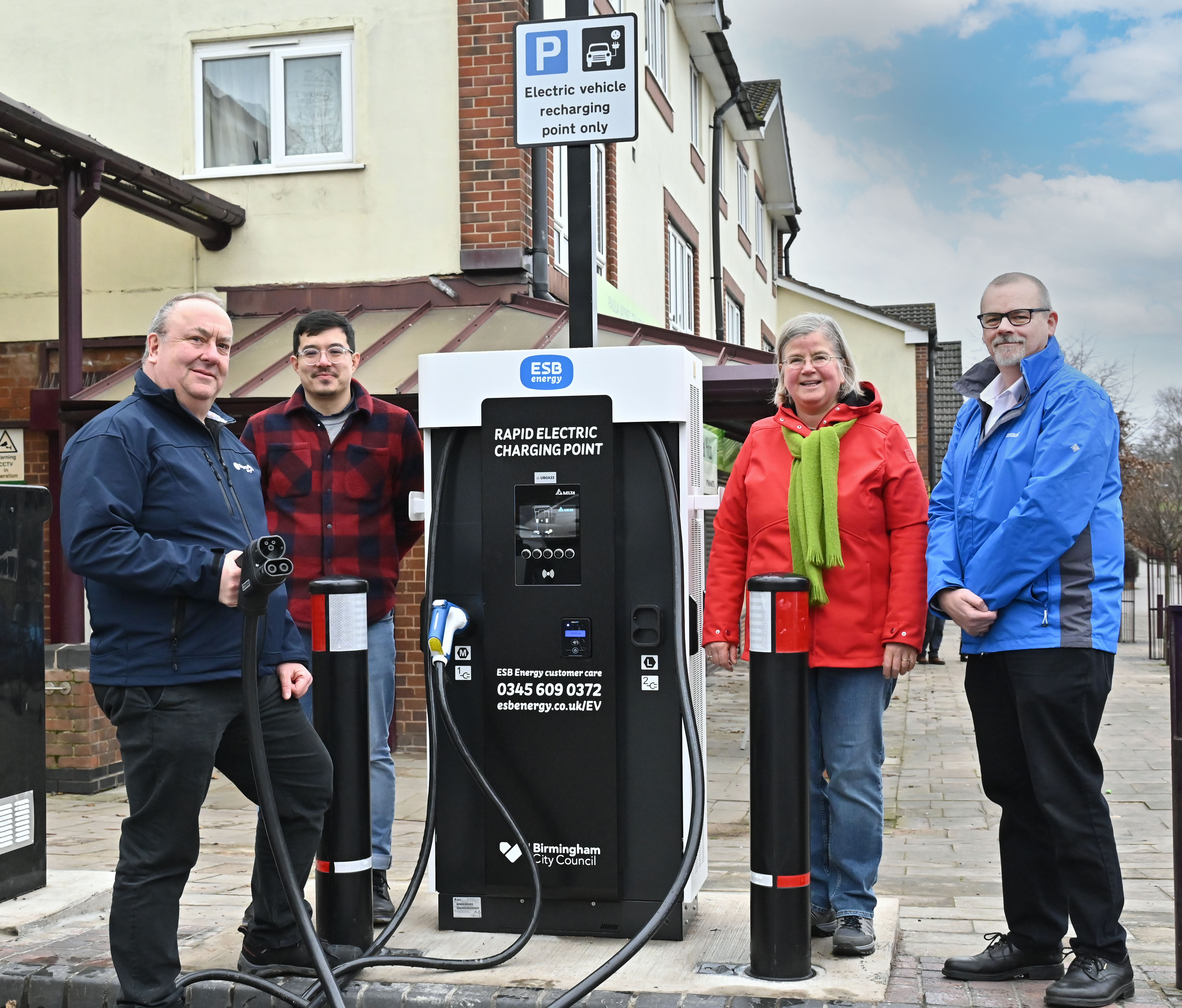 ESB Energy Install Rapid Charger With Bournville Village Trust BVT esb-energy-install-rapid-charger-with-bournville-village-trust-bvt